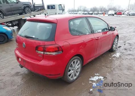 2011 Volkswagen Golf Tdi 2-Door z USA, uszkodzony, nr VIN WVWMM7AJ4BW311646